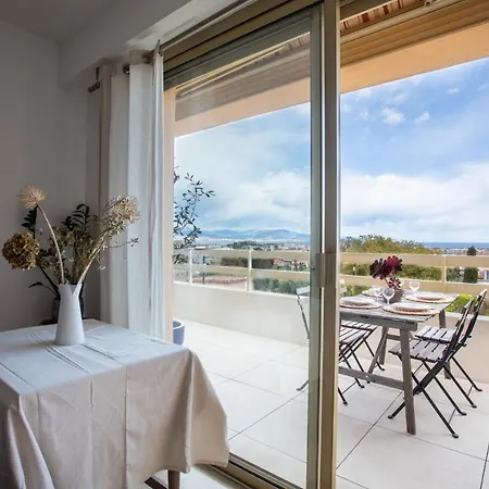 Vue Mer, Terrasse Et Parking Prive アンティーブ